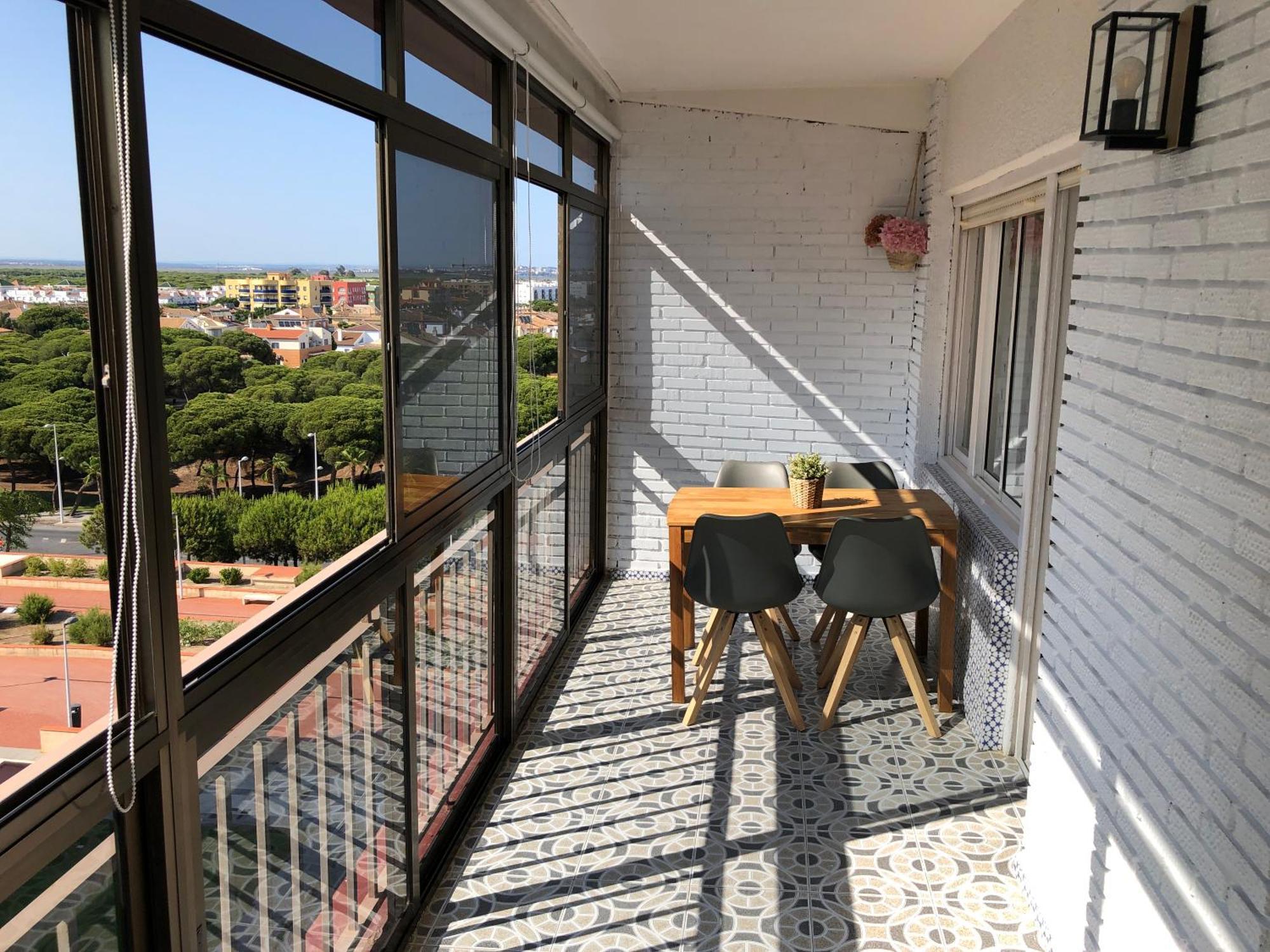 Apartamento Con Vistas Al Mar, Punta Umbría Kültér fotó